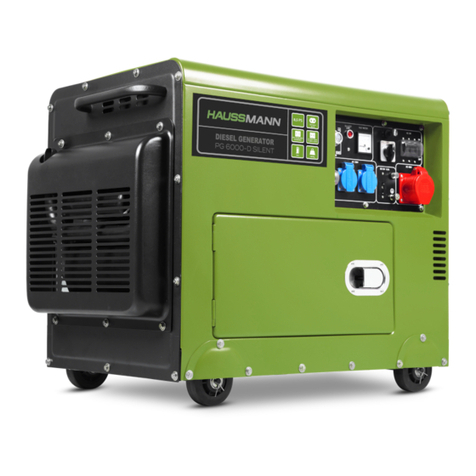 Haussmann PGR-6000 Silent Operation manual