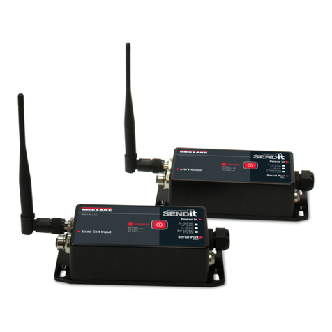 Rice Lake Non-NTEP SENDit Kit User manual