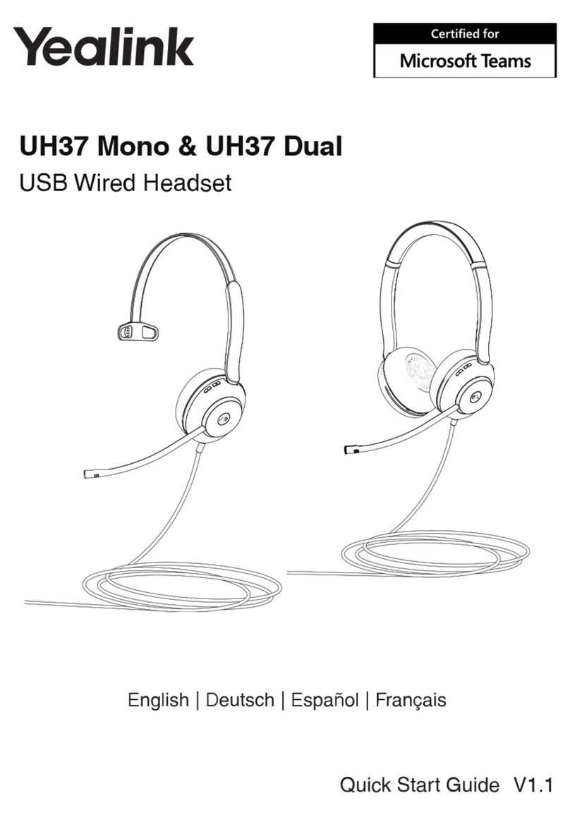 Yealink UH37 Mono manual
