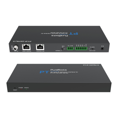 PureTools PT-IP-CNTRL10 user manual