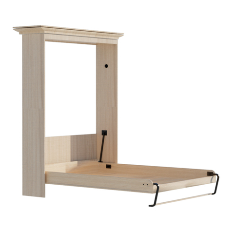 RoomTec Murphy Bed Accessories Service manual