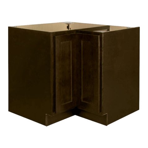 Brokering Solutions Walnut Ridge Cabinetry STANDARD WALL CABINET Assembly instructions Brokering Solutions Walnut Ridge Cabinetry STANDARD WALL CABINET Assembly instructions
