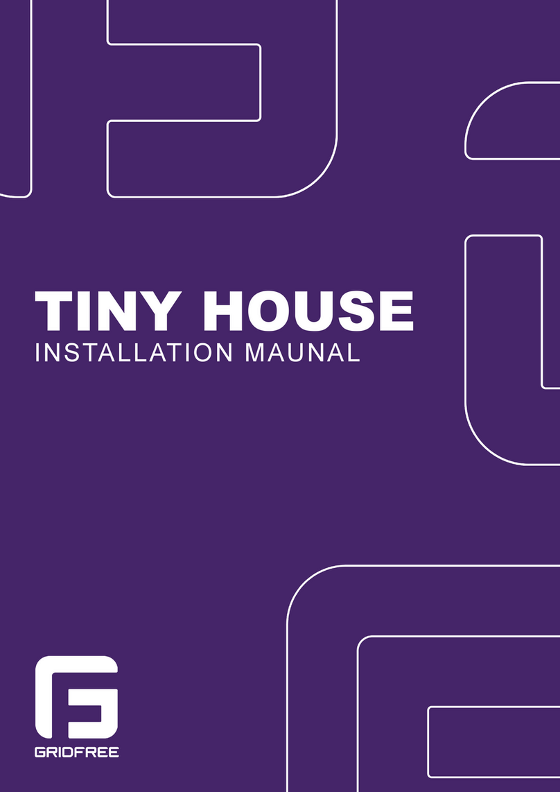 GRIDFREE TINY HOUSE installation manual