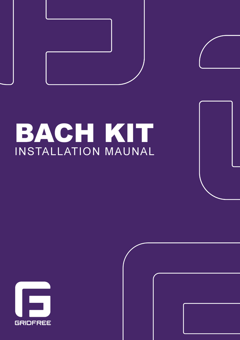 GRIDFREE BACH KIT installation manual