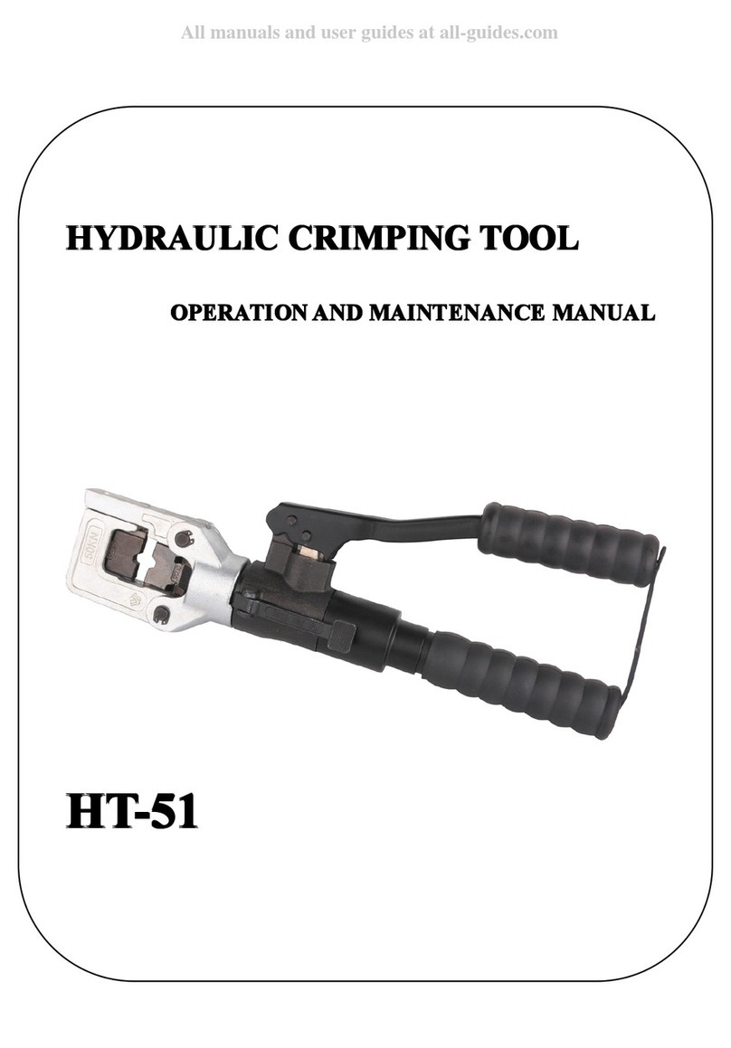 Cembre ht51 User manual
