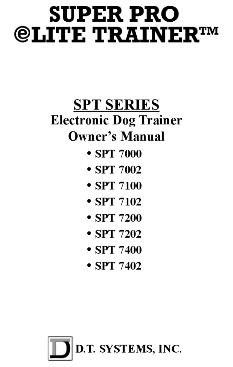 DTSystems SUPER PRO LITE TRAINER SPT Series owner's manual