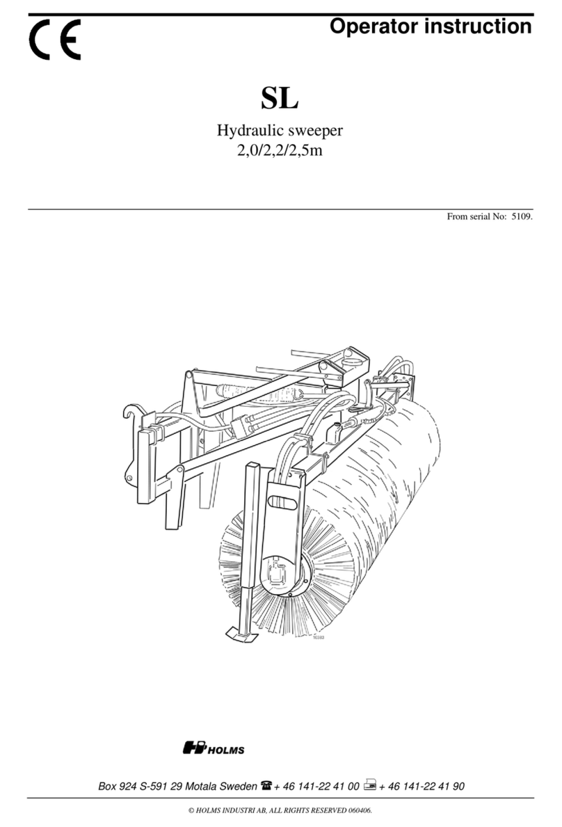 HOLMS SL Operator instructions