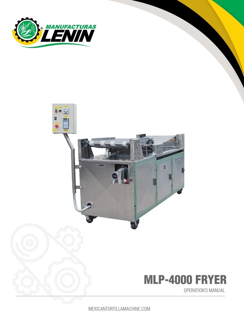 Manufacturas Lenin MLP-4000 Operation manual