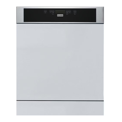 Franke FDWS 614 D8P DOS E User manual