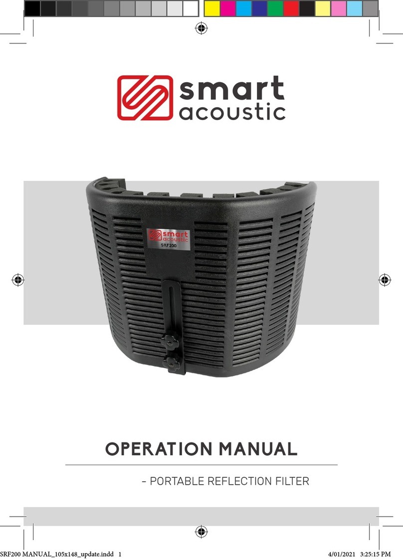 smart acoustic SRF200 Operation manual