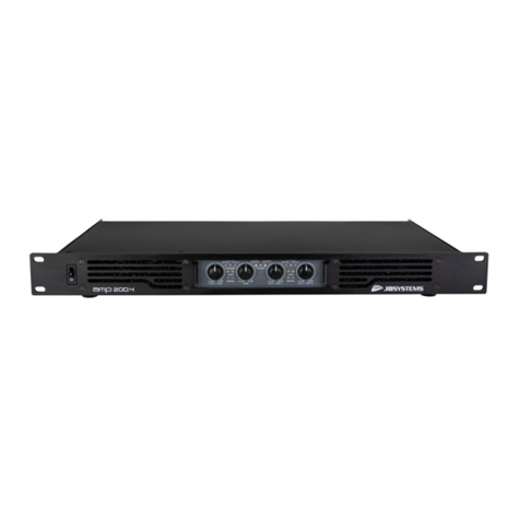JB Systems amp 200.4 User manual