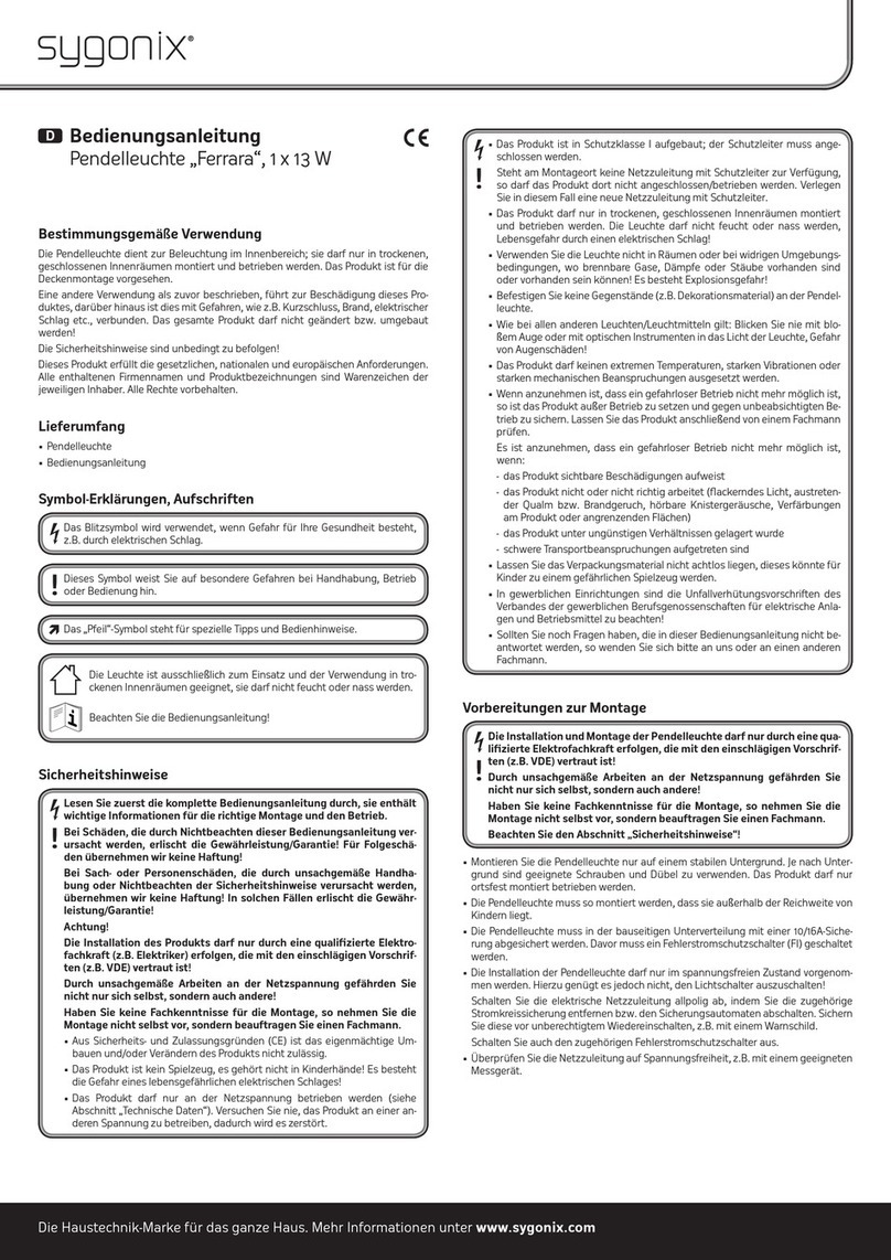 Sygonix Ferrara operating instructions