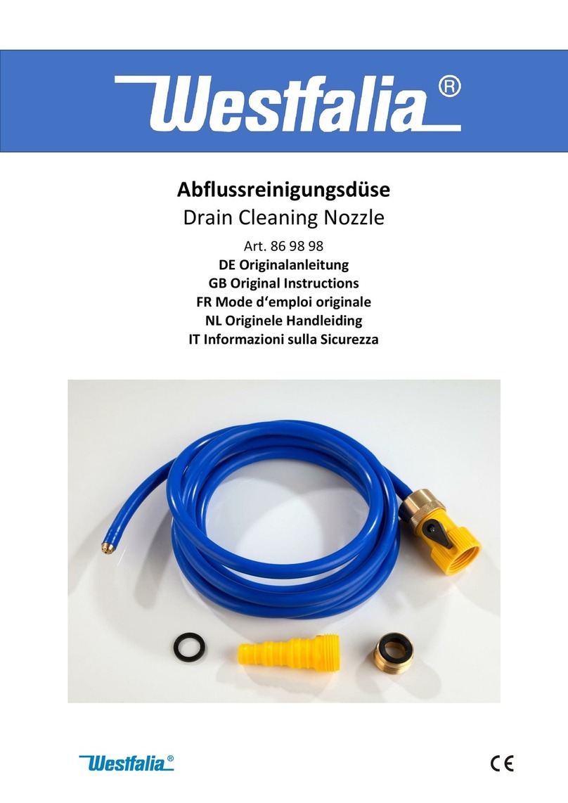 Westfalia 86 98 98 Original instructions