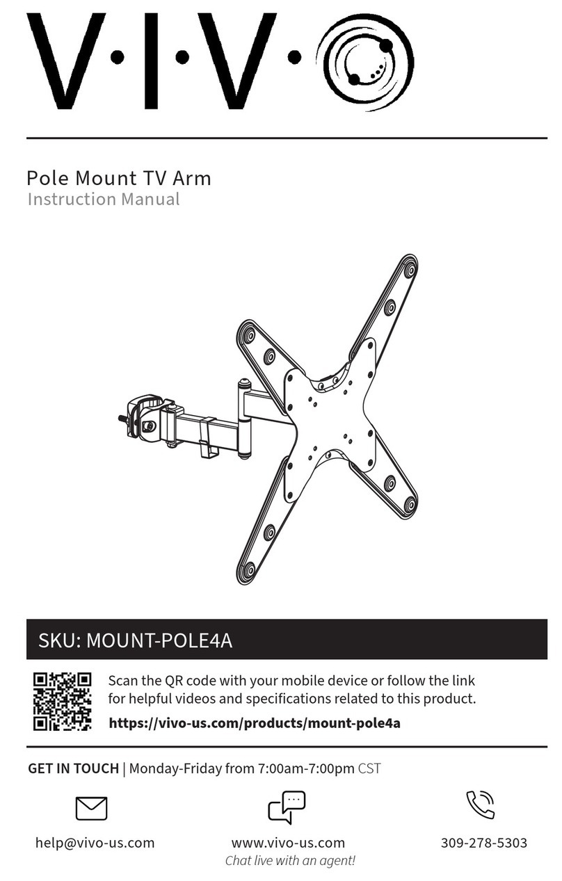 Vivo MOUNT-POLE4A instruction manual