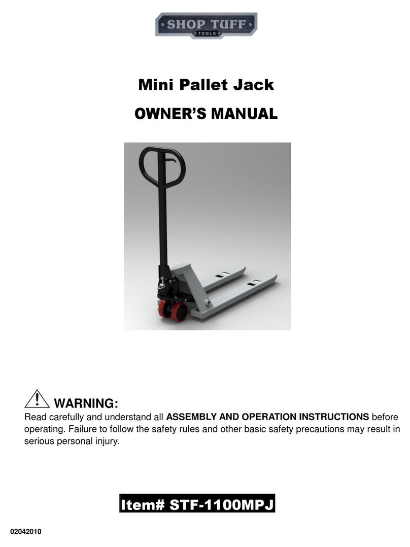 Shop Tuff STF-1100MPJ owner's manual