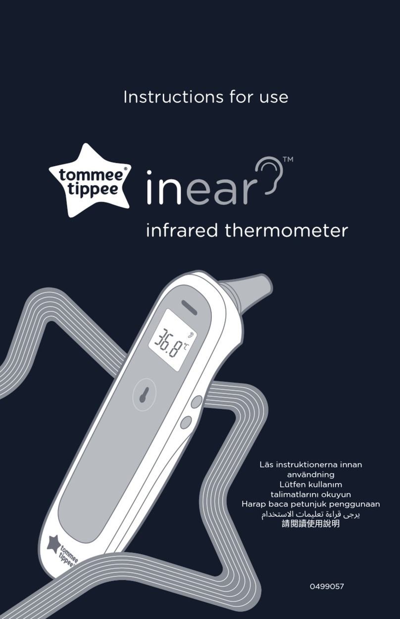 Tommee Tippee InEar JPD-FR302 Instructions for use
