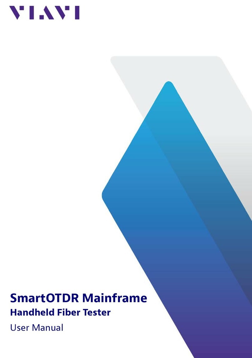 Viavi SmartOTDR Mainframe user manual Viavi SmartOTDR Mainframe user manual