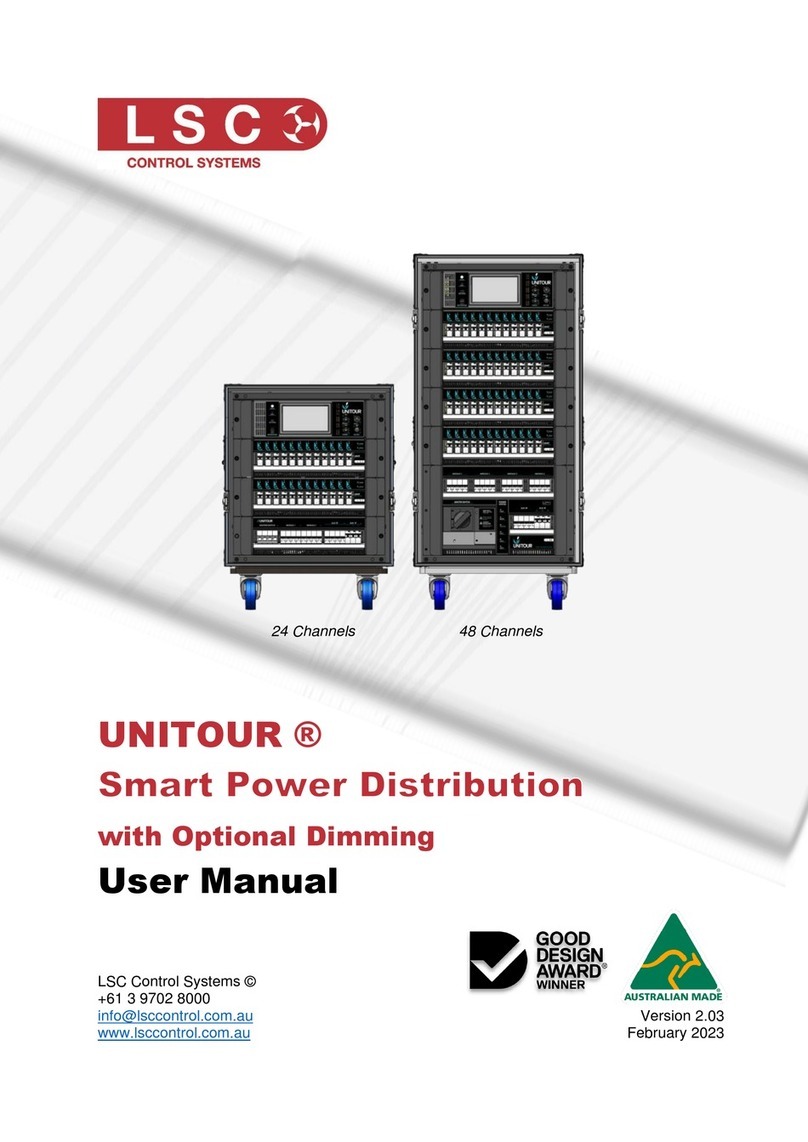 LSC UNITOUR User manual