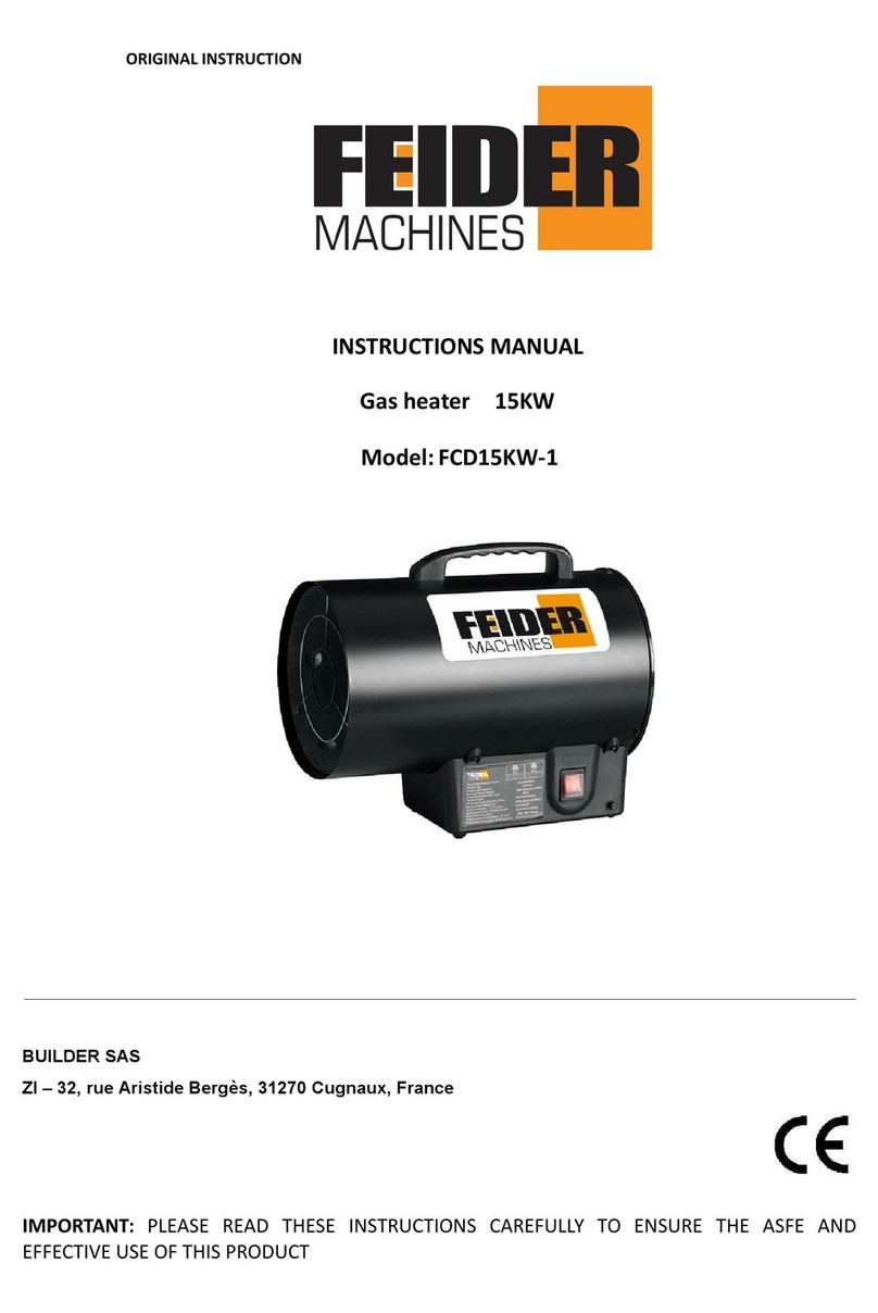 Feider Machines FCD15KW-1 Original instruction
