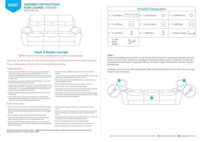 SMART HUSK MR-2752 Assembly instructions