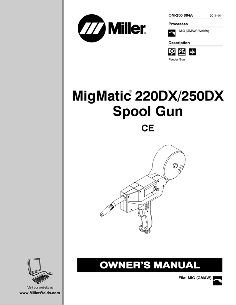 Miller Migmatic 220 DX owner's manual