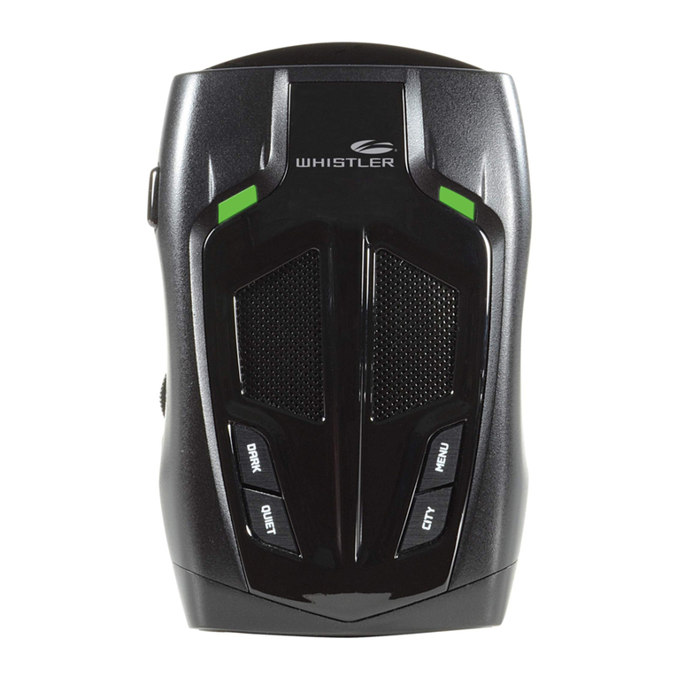 Whistler Z-19R+ User manual