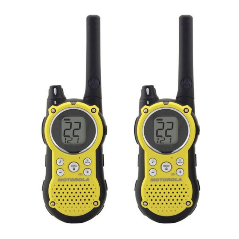 Motorola Talkabout T9500 Series User manual
