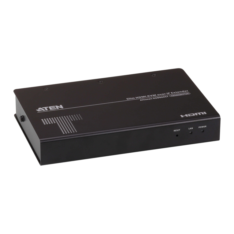ATEN KE8900ST quick start guide