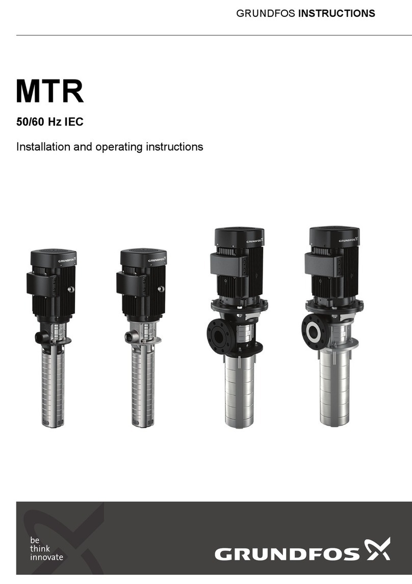 Grundfos MTR User manual