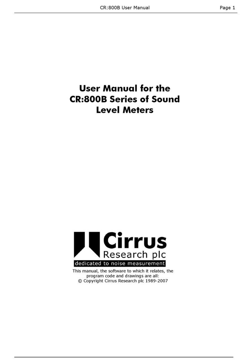 Cirrus CR:800B Series User manual