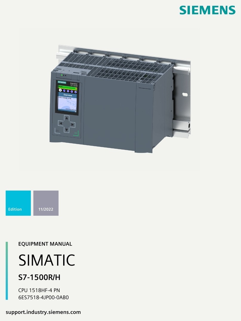 Siemens SIMATIC S7-1500R/H Technical Document