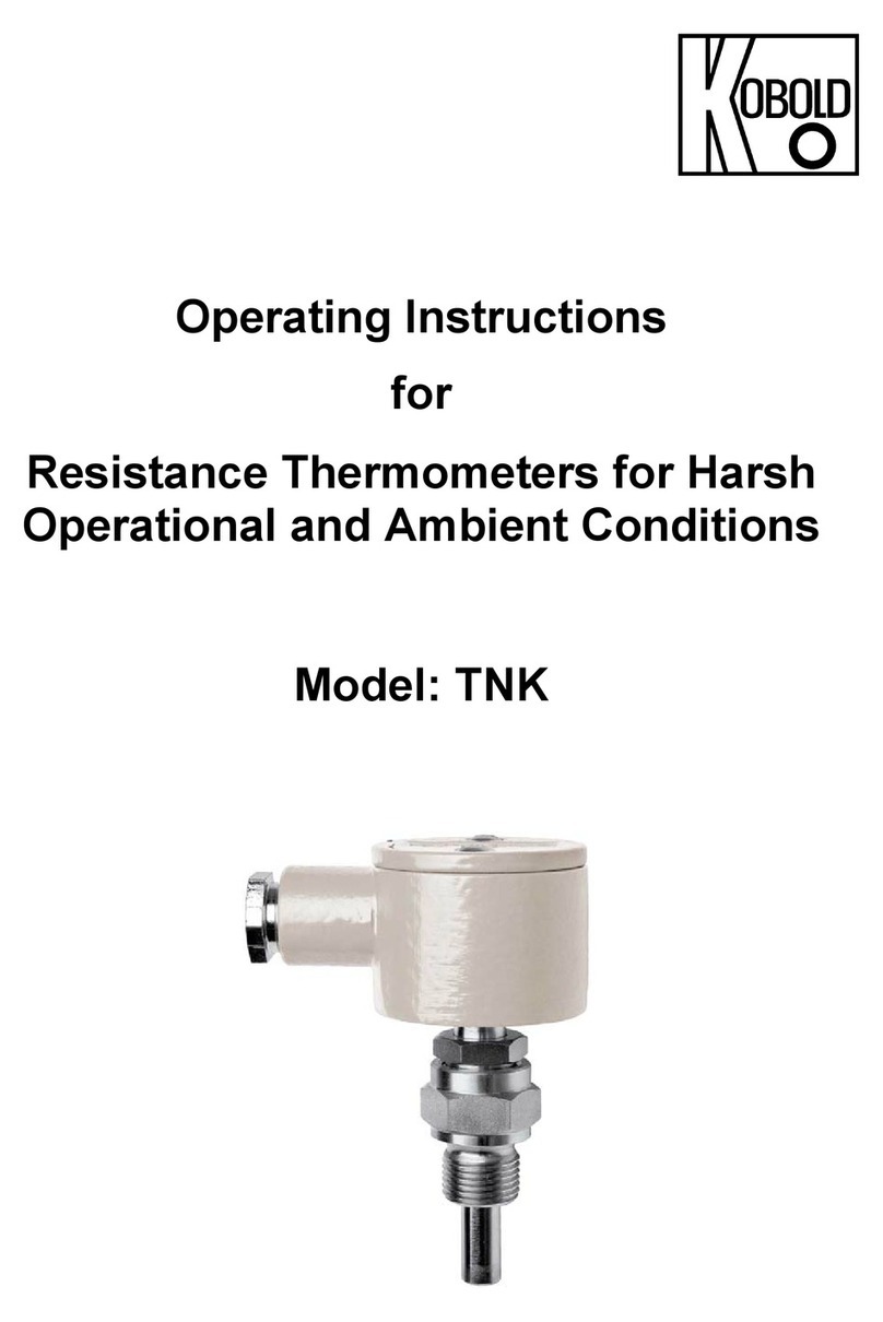 Kobold TNK Series User manual
