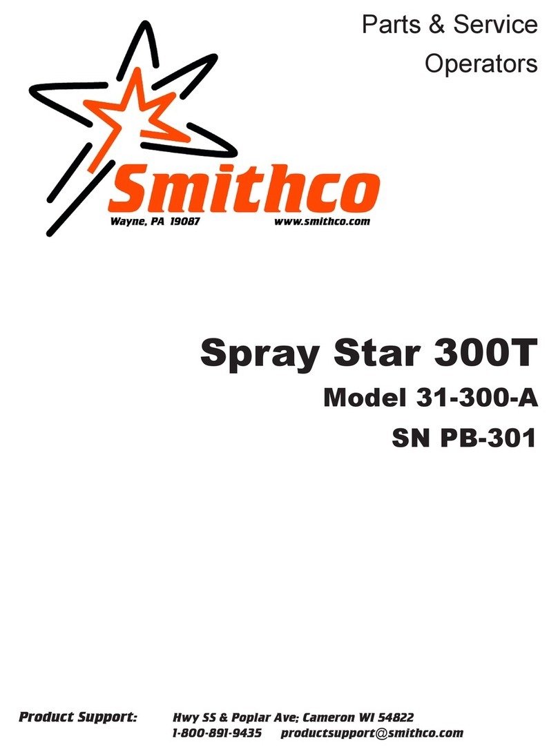 Smithco Spray Star 300T Parts & Service operators