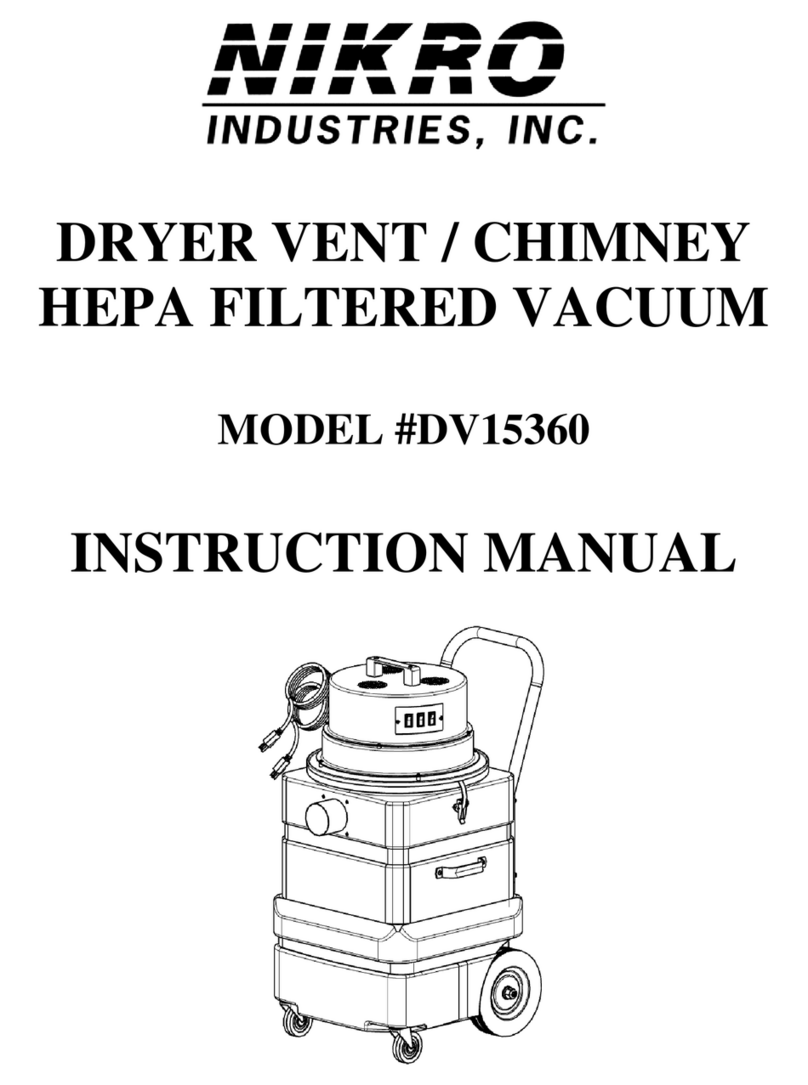 Nikro DV15360 instruction manual