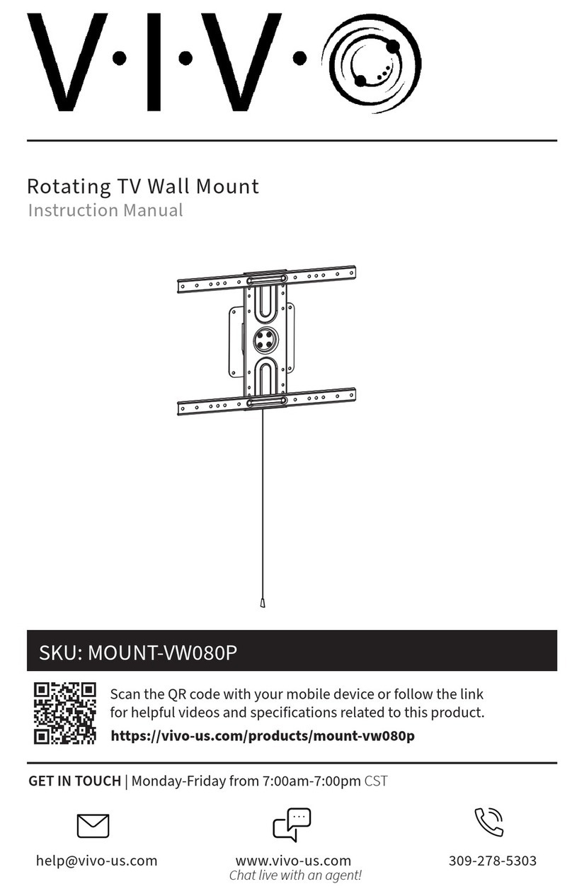 Vivo MOUNT-VW080P instruction manual