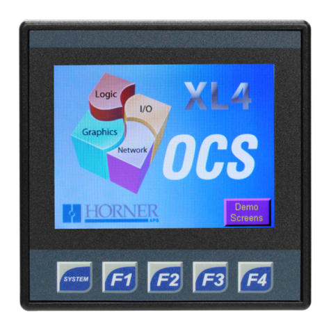 HORNER XL4 User manual