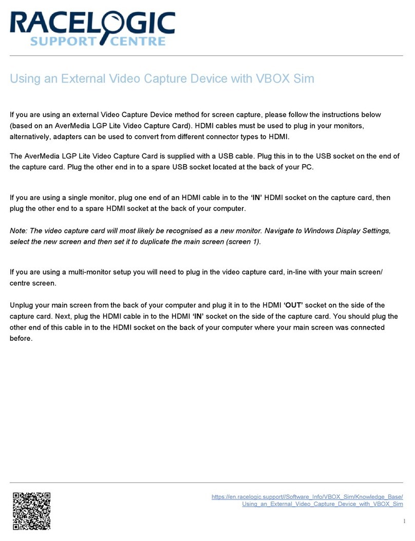 Racelogic VBOX Sim manual