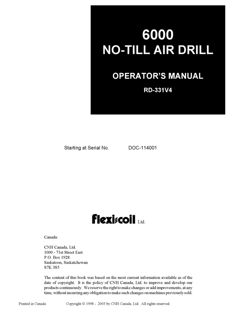 flexicoil 6000 Operator's manual