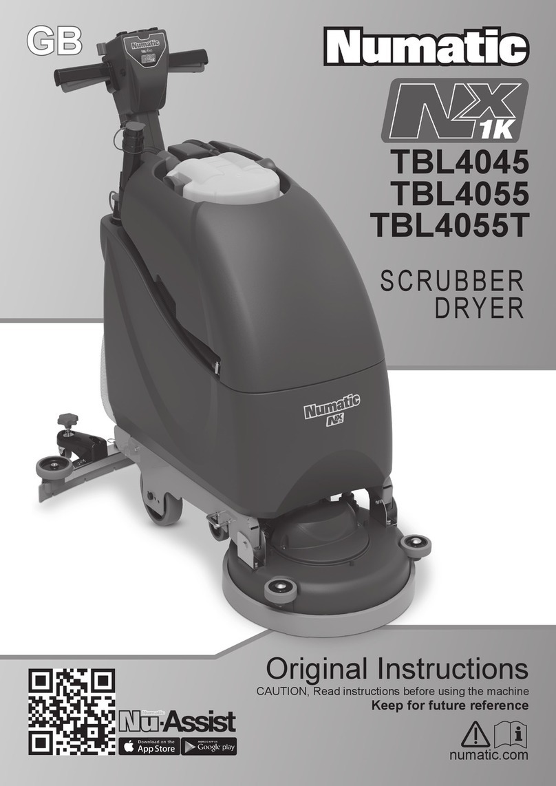 Numatic NX 1K TBL4045 Original instructions