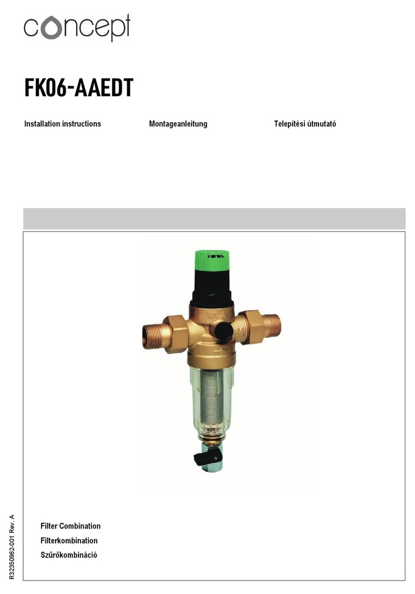 Concept2 FK06-AAEDT installation instructions