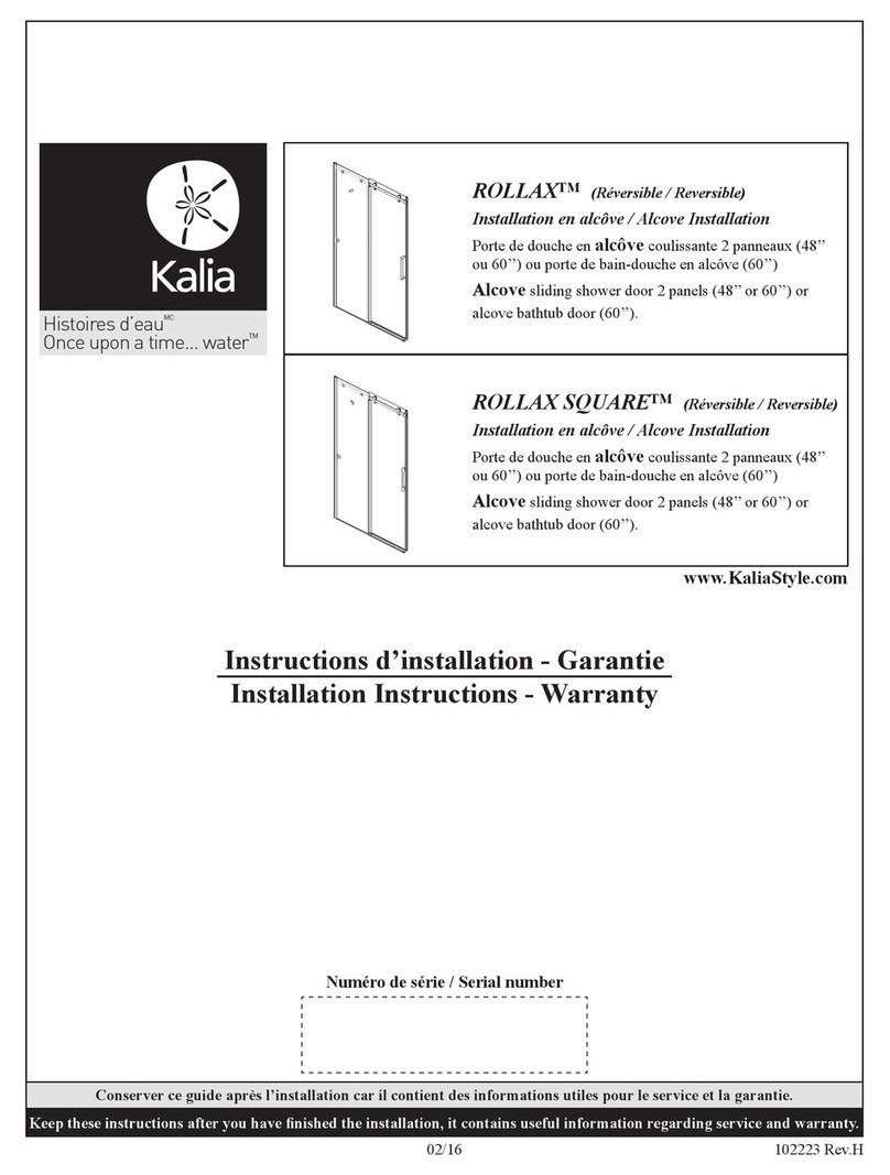 Kalia ROLLAX DR1105 Series User manual