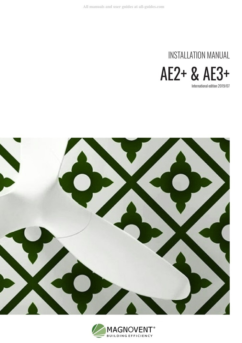 MAGNOVENT AE2+ installation manual