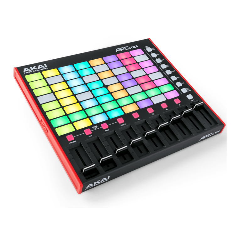 Akai APC Mini User manual