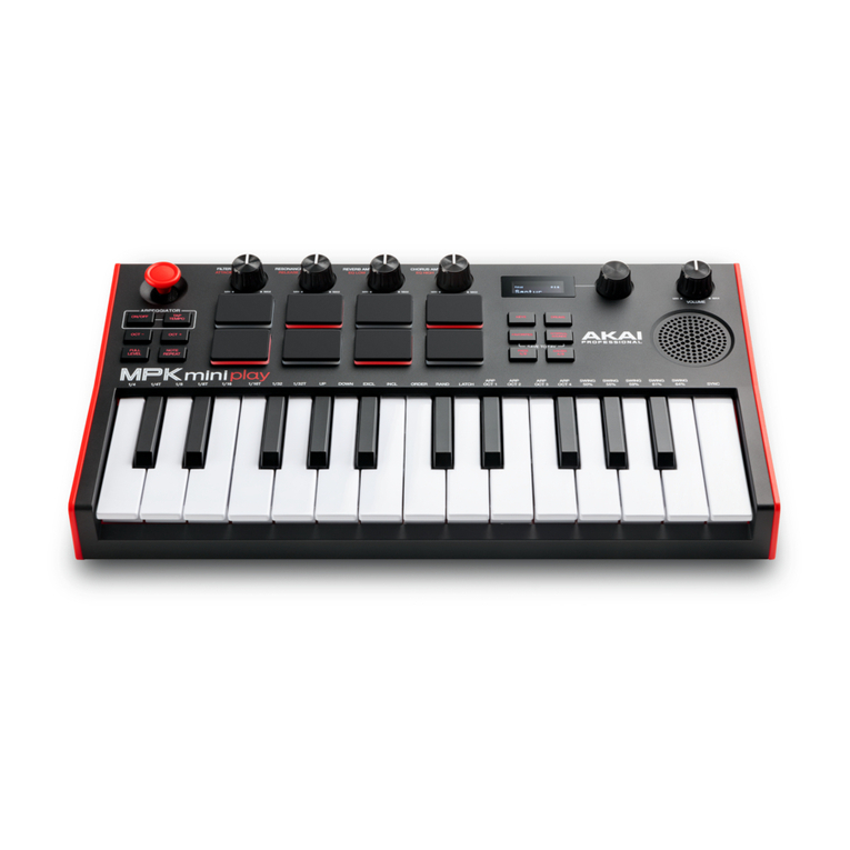 Akai MPK mini MK3 User manual
