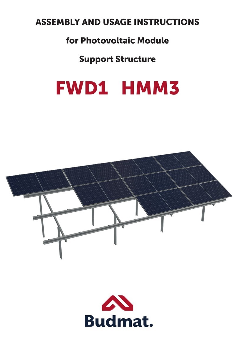 Budmat FWD1 Parts list manual
