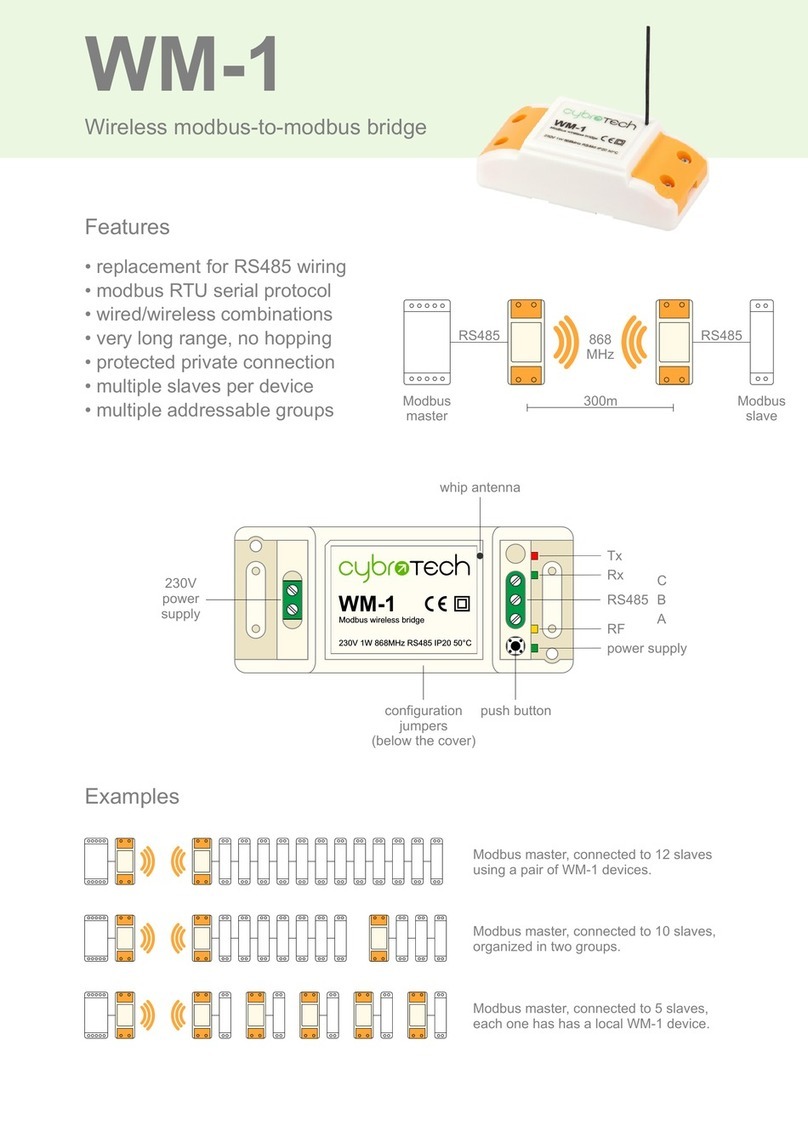 Cybrotech WM-1 manual