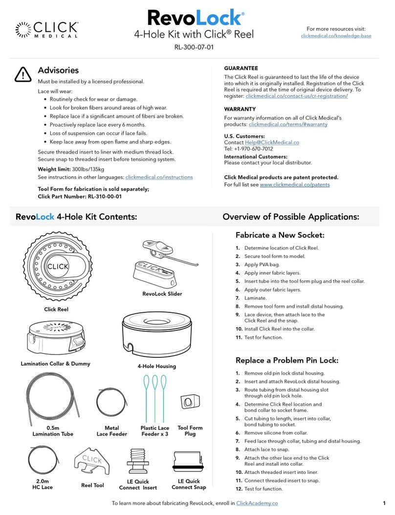 Click Medical RL-300-07-01 manual
