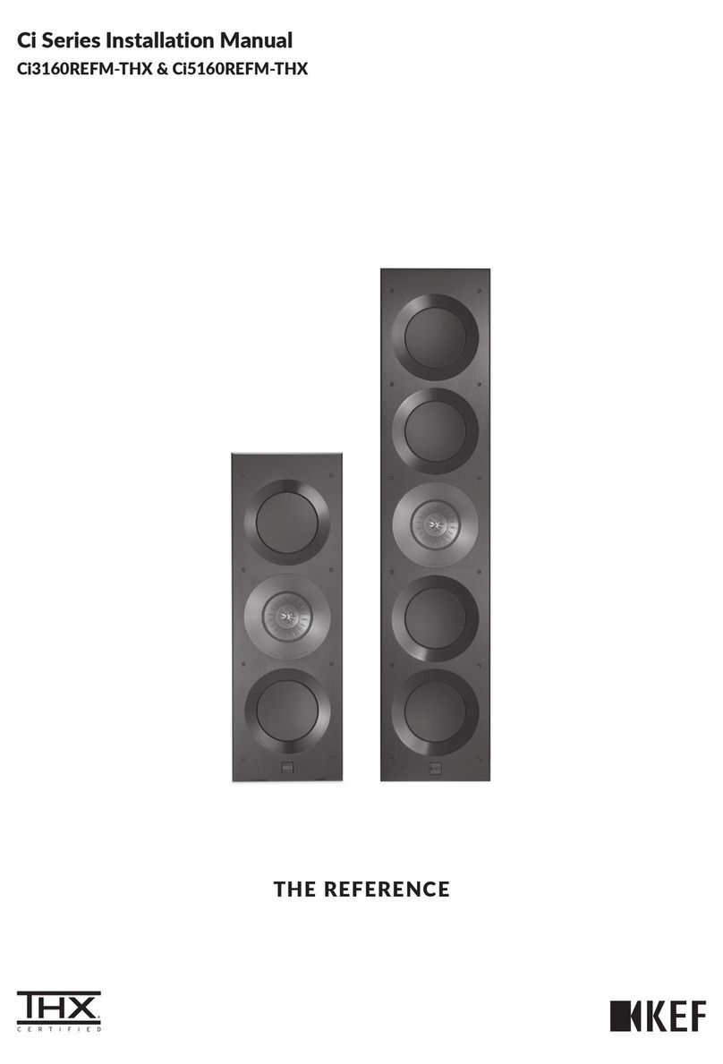 KEF Ci Series User manual