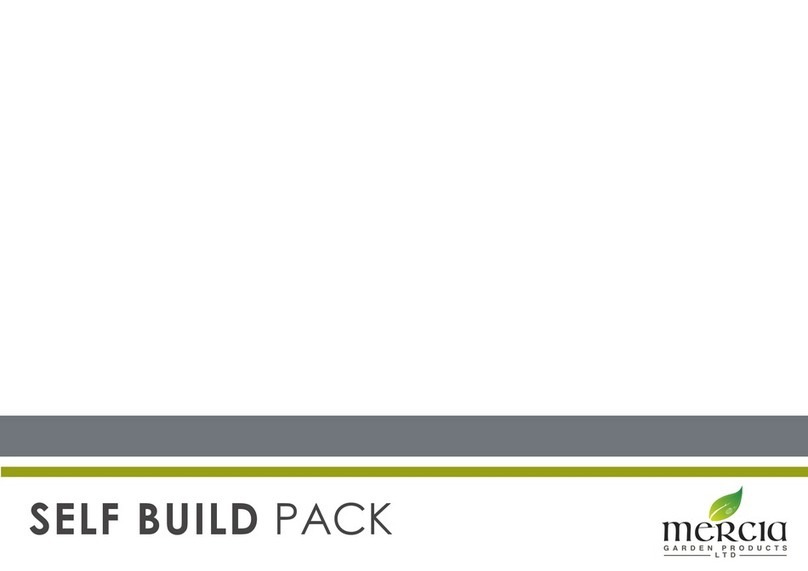 Mercia Garden Products SELF BUILD PACK manual Mercia Garden Products SELF BUILD PACK manual