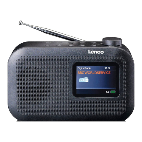 LENCO PDR-026 user manual
